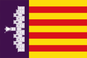 Flagge von Mallorca